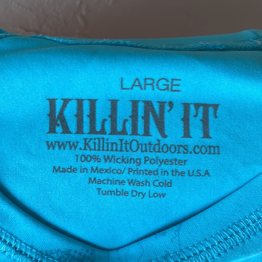Killin’ It woman’s fishing shirt - Picture 2 of 6
